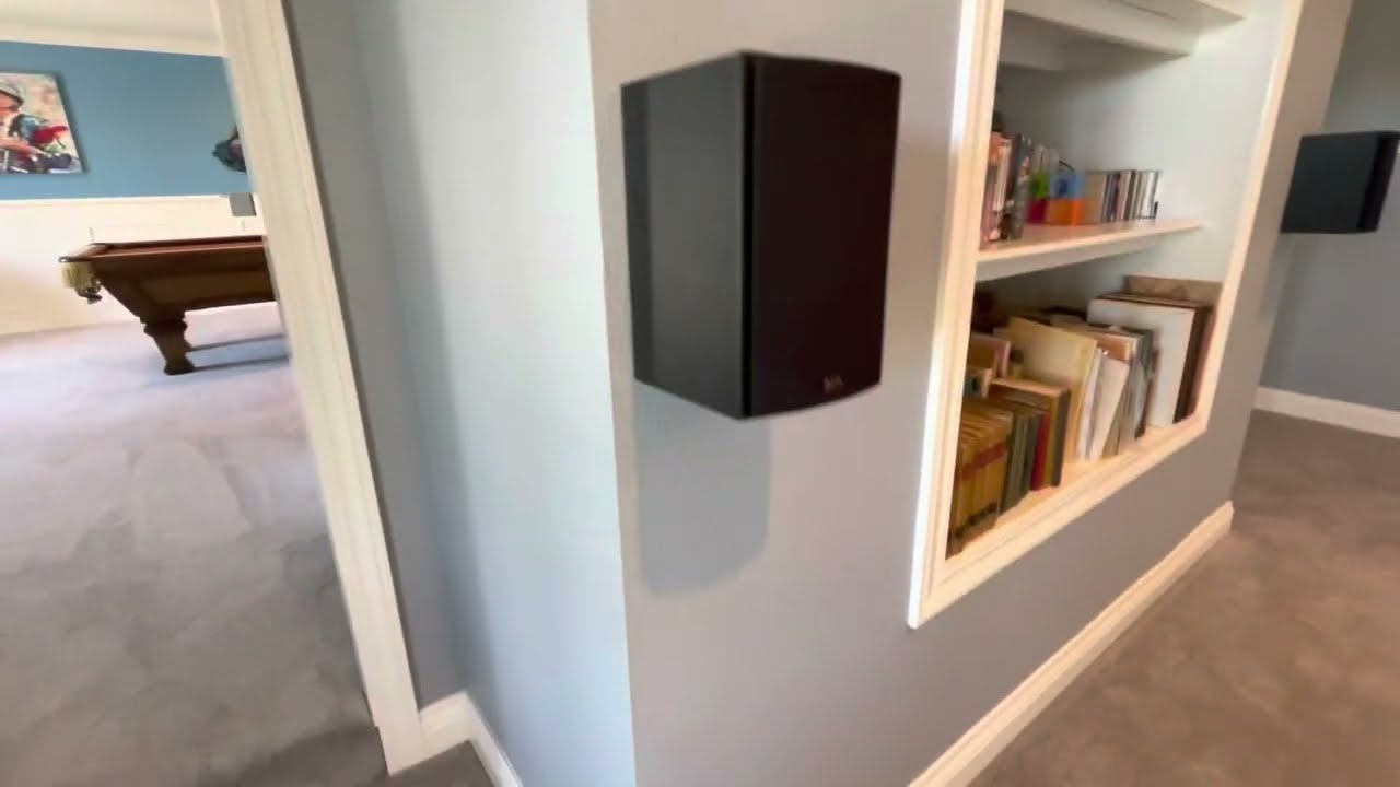 How to hide speaker wires. @AllThings530 #allthings #diy #handyman #howto