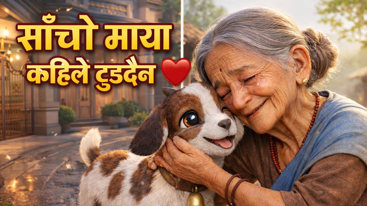  बुढीआमा र रिनुको साँचो माया – जीवनभरको साथ ❤️”