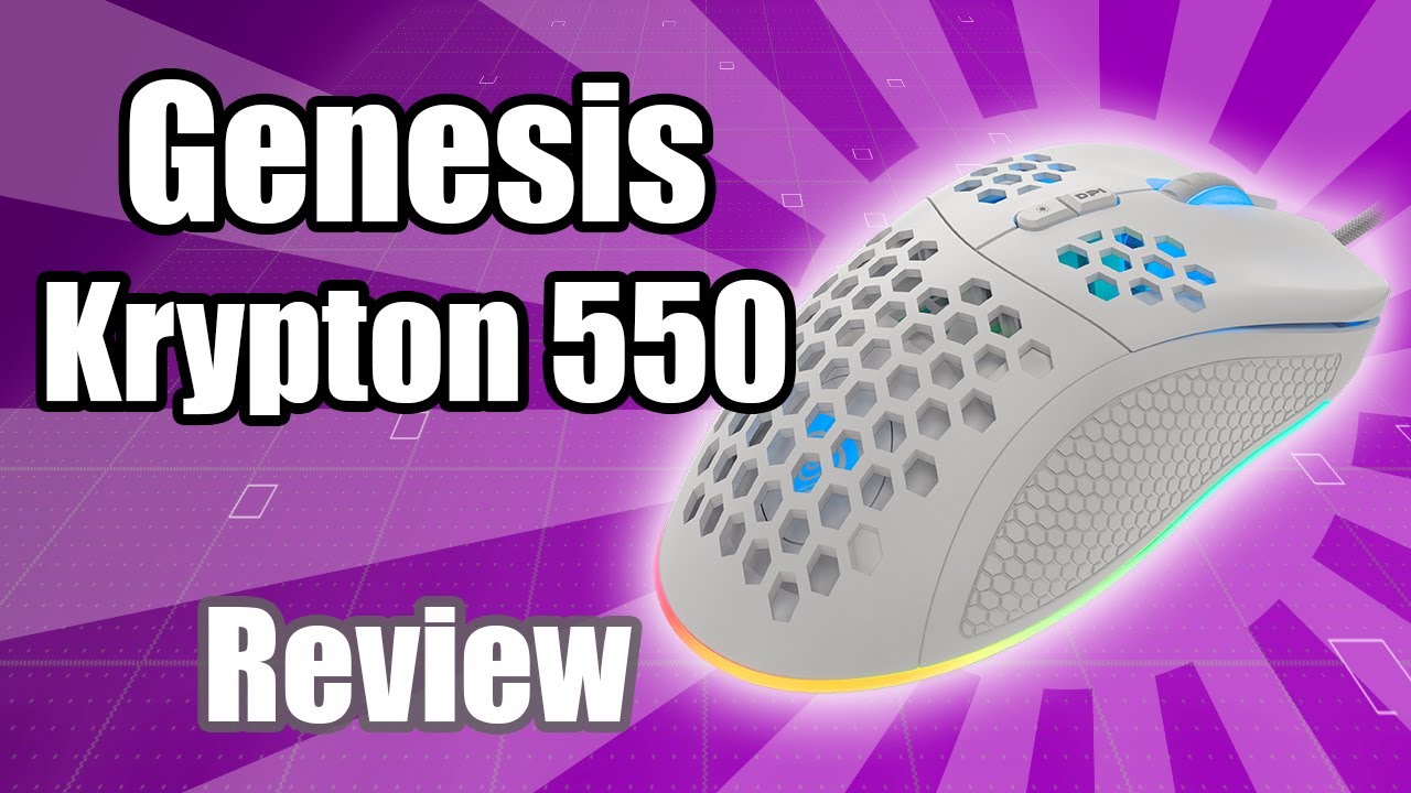 Genesis Krypton 550 RGB Gaming  - 🖱 Review en Español 🚥
