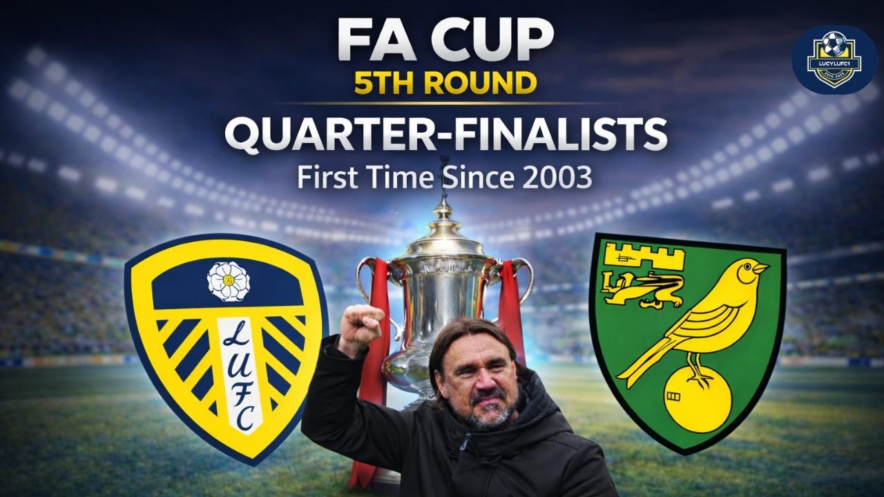 Leeds 3 Norwich 0 FA Cup Win #football #mot #leedsunited #lufc #soccer