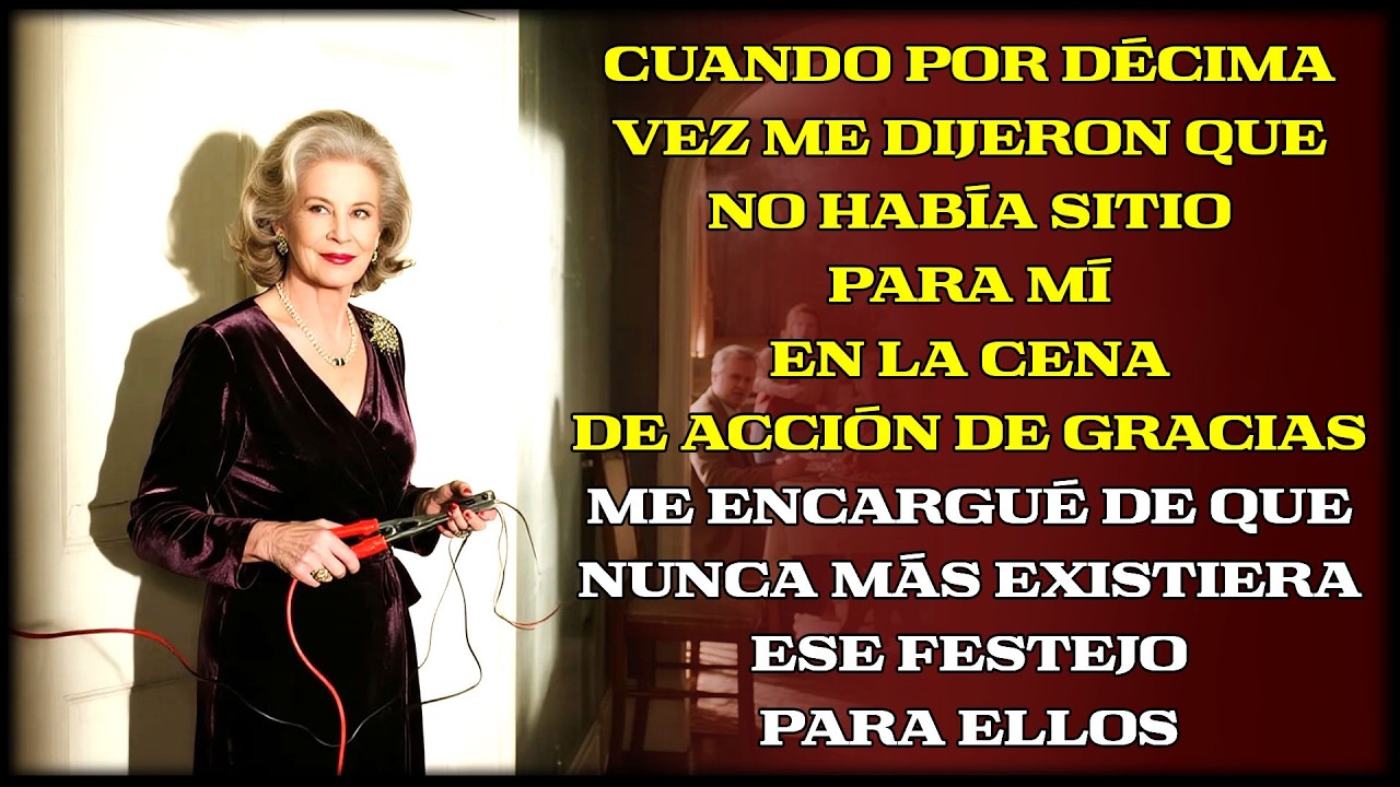 Tras borrarme del Día de Gracias, borré la fiesta de sus vidas