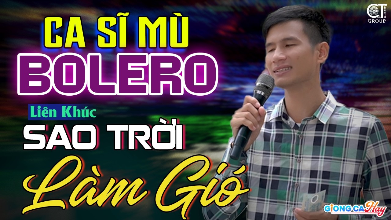 LK Bolero Đường Phố Nghe Buồn Da Diết - Sao Trời Làm Gió, Tình Ngăn Đôi Bờ - Ca Sĩ Mù Xuân Hòa