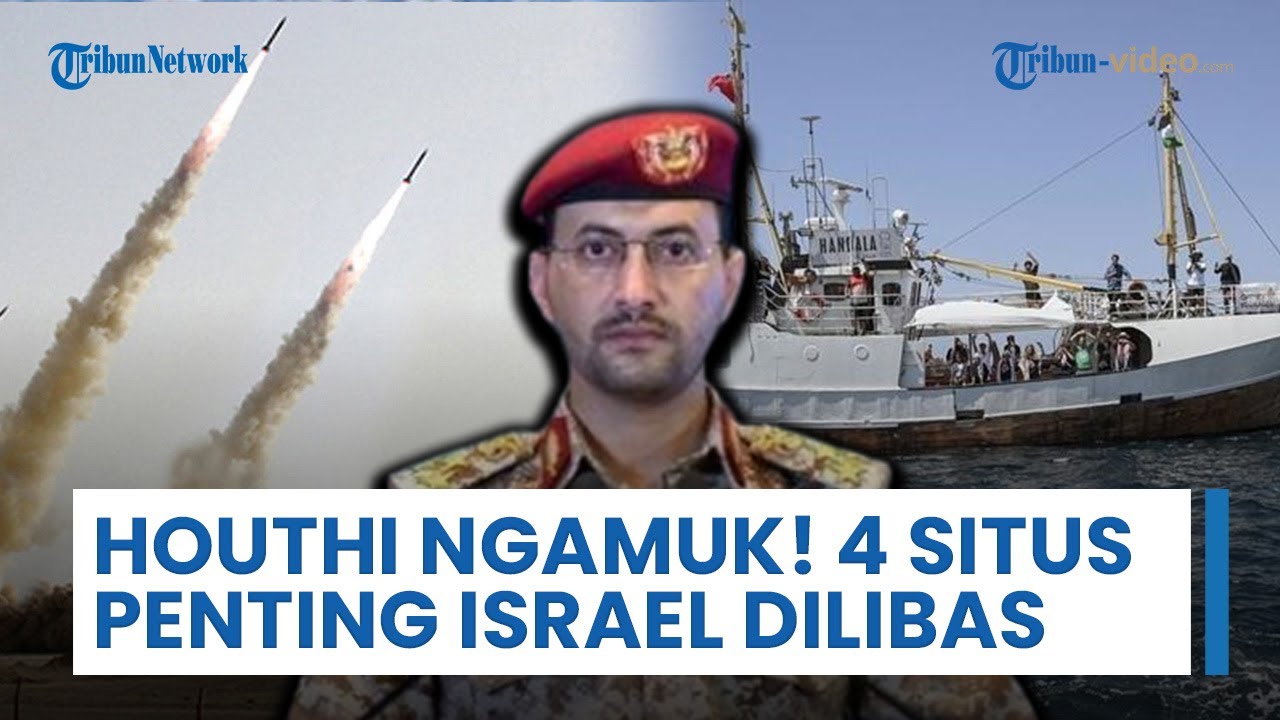 Update Perang Timur Tengah: Rudal Houthi Ngamuk, Libas 4 Target Vital IDF | Pos Komando Israel Dibom