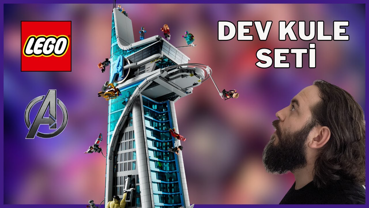 LEGO'dan devasa Avengers Kulesi seti - 76269 inceleme