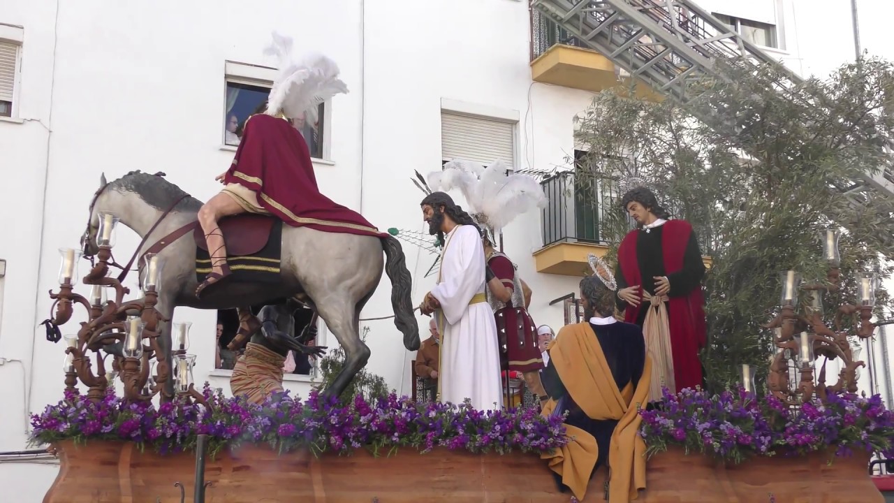 Nuestro Padre Jesús del Prendimiento. 4K. Salida. Domingo de Ramos. Ronda 2017