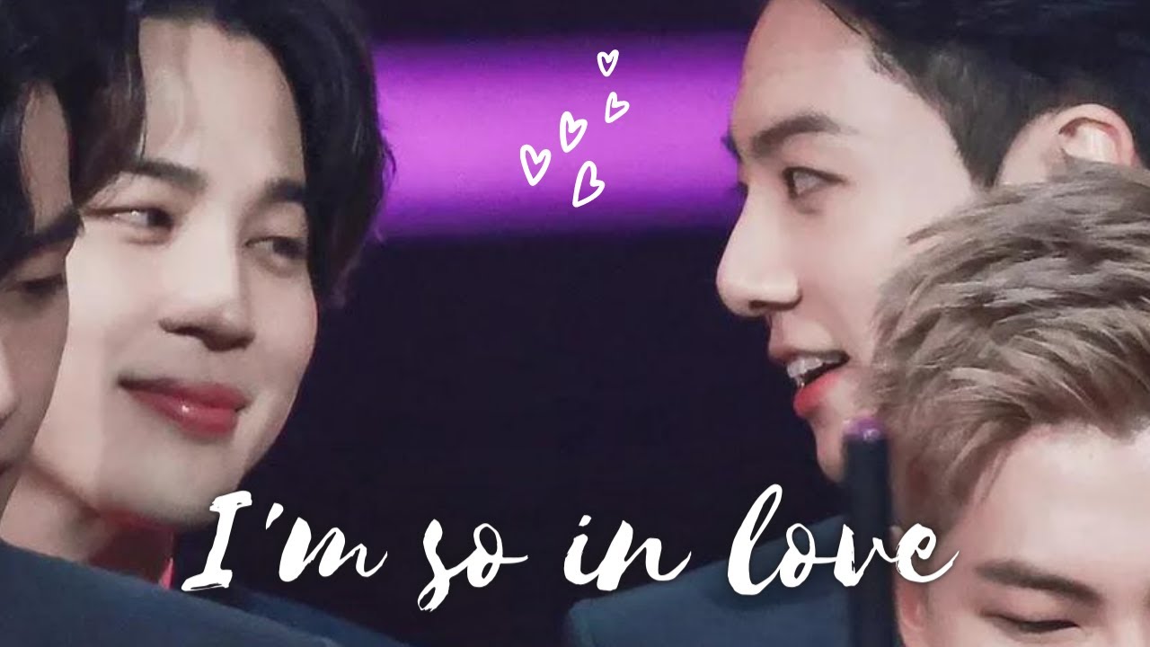 I'm so in love - jimin and jungkook (jikook - kookmin)