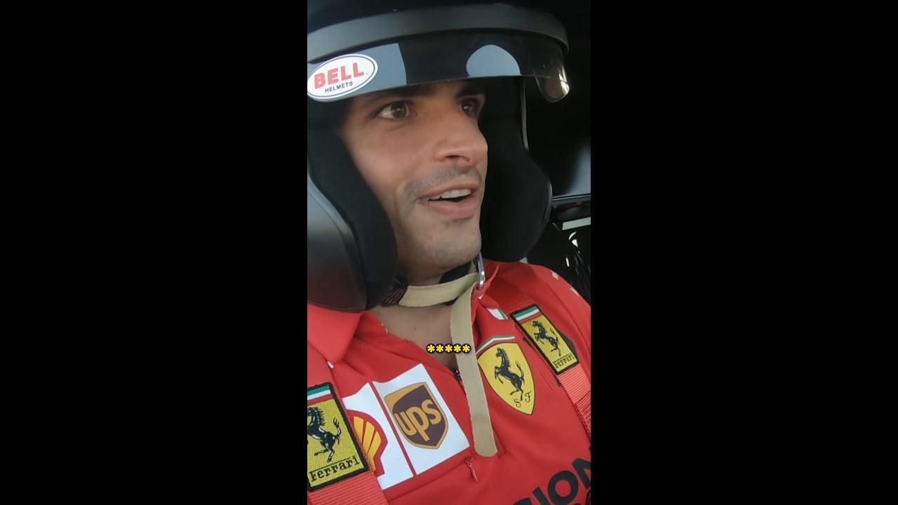 The fear is real 😱 Watch Carlos Sainz in 'Live to Compete' on Red Bull TV
