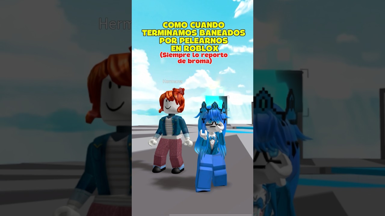 ENV&Iacute;ALO A TU HERMANO QUE SIEMPRE PELEAN 😂🤣😂#roblox #hermanos #memes #robloxmemes #robloxshorts