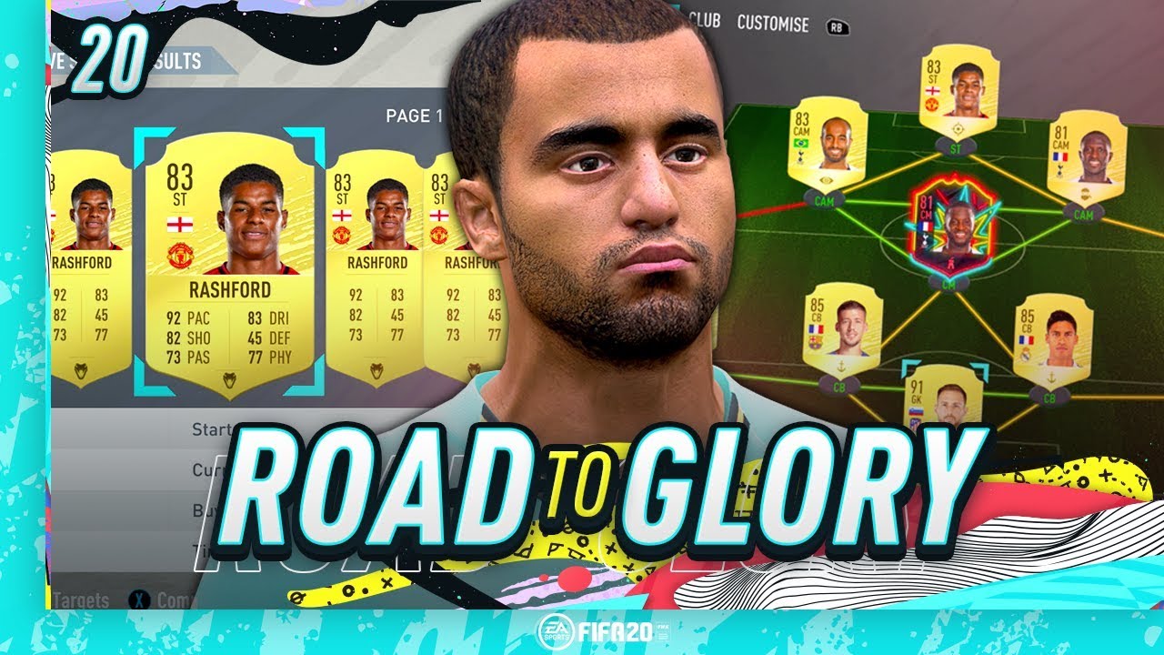 FIFA 20 ROAD TO GLORY #20 - BUYING RASHFORD!!