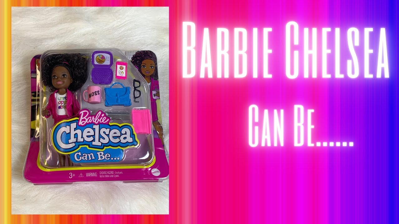 Unboxing: Barbie Chelsea can be….A Teacher