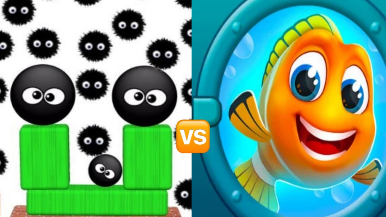 Puzzles Hide Ball Brain vs Save The Fish Gameplay Walkthrough!