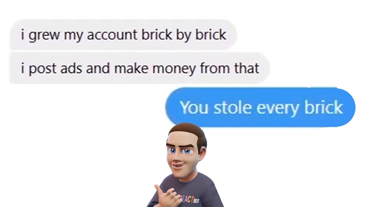 Unreal conversation with a content thief