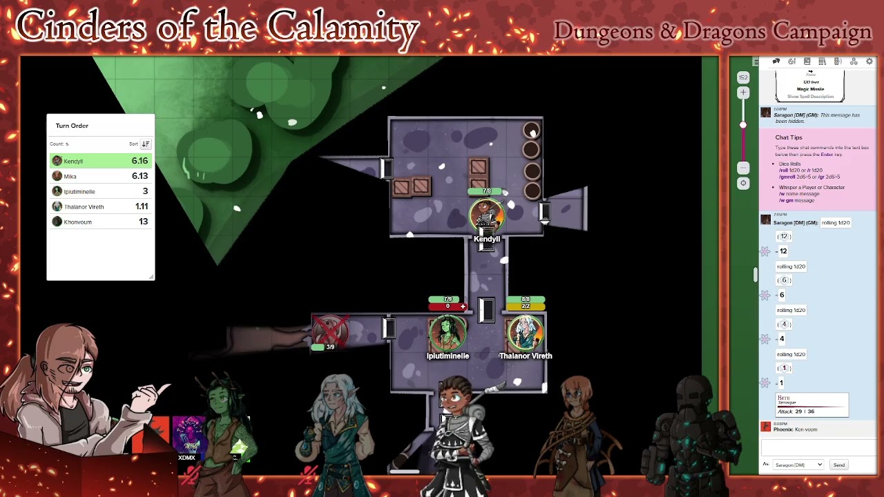 Cinders of the Calamity - Session 2: 
