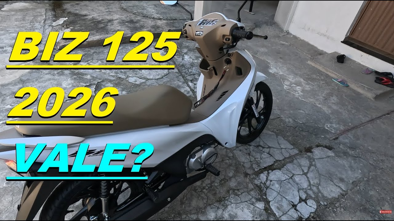 OPNIÃO DE DONO HONDA BIZ125 MODELO 2026 A REALDIADE DE QUEM COMPRA