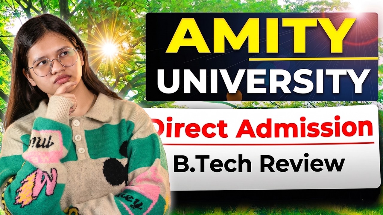 Amity University BTech CSE Review 2026 | Is It Worth 20 Lakhs? 🤯 | Fees & Scholarship 💸 | Placement