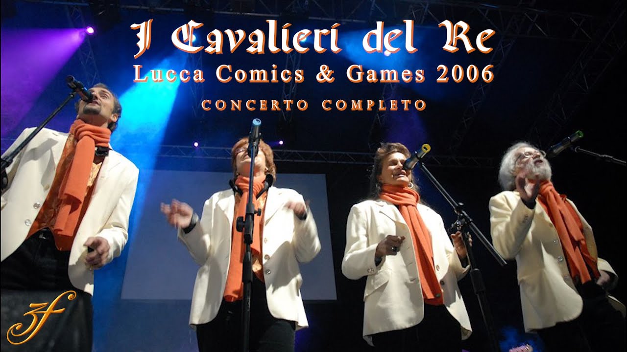 I CAVALIERI DEL RE con LA MENTE DI TETSUYA - Lucca Comics & Games 2006 - (Concerto completo)