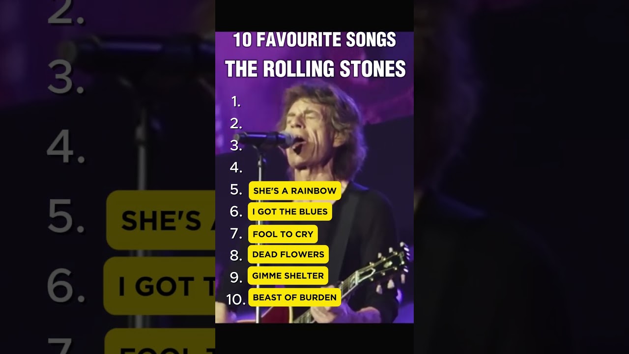 10 FAVOURITE SONGS THE ROLLING STONES