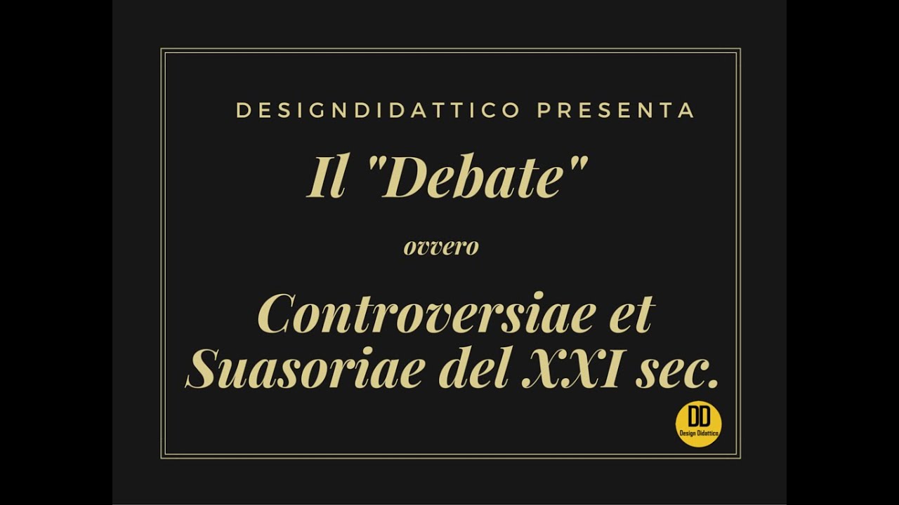 Il Debate: cosa è, tutorial su come integrarlo in classe, un esempio concreto (By DesignDidattico)