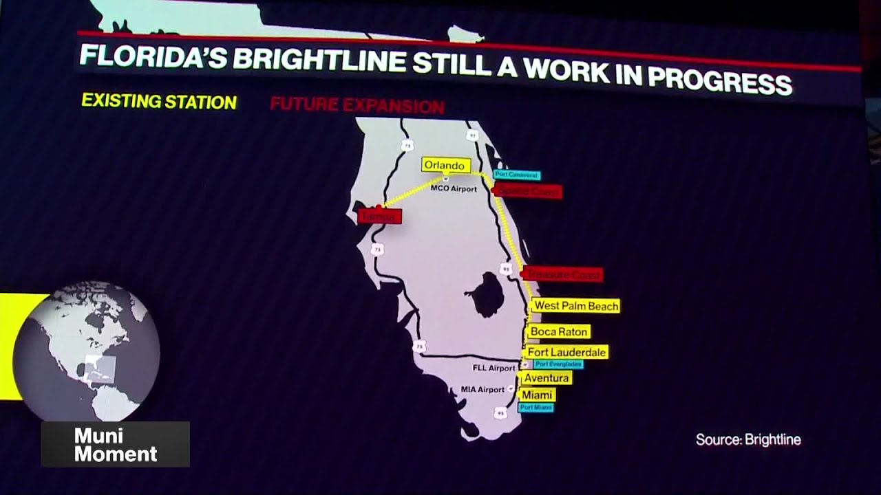 Fitch Downgrades Brightline Muni Bonds Again