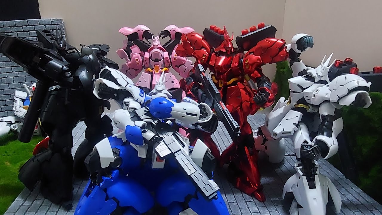 Các Sazabi Bootleg sau 2 tháng vọc #sazabi #gundam 