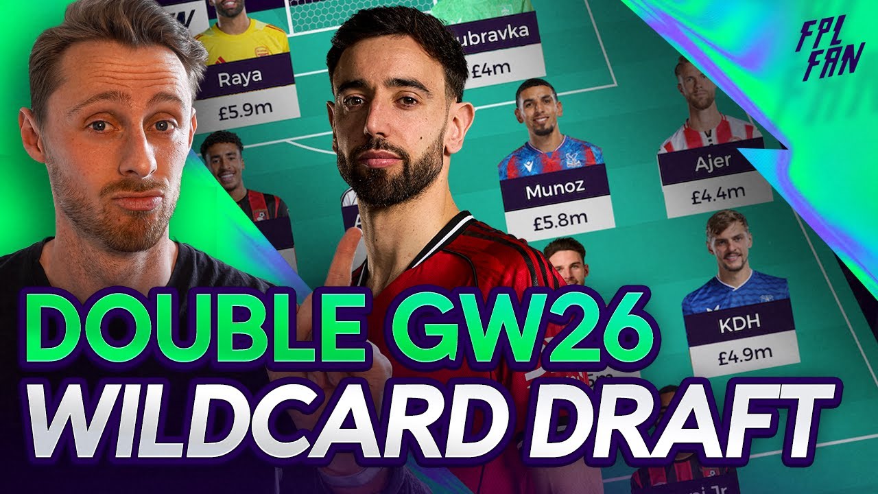 FPL 26-й тур, драфт с вайлдкардом | Лучшие игроки &laquo;Арсенала&raquo; 🔥 | Fantasy Premier League 25/26