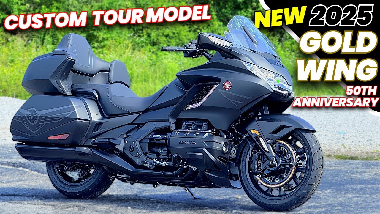 Custom New 2025 Honda Gold Wing 50th Anniversary Automatic DCT | Southern Honda Powersports
