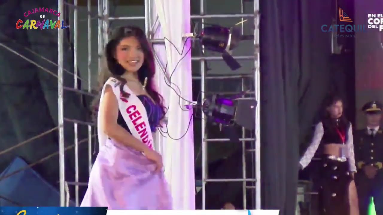 🥳🤩Carnaval de Cajamarca🥳🤩Primera presentación de las candidatas a Señorita Integración Regional 2026