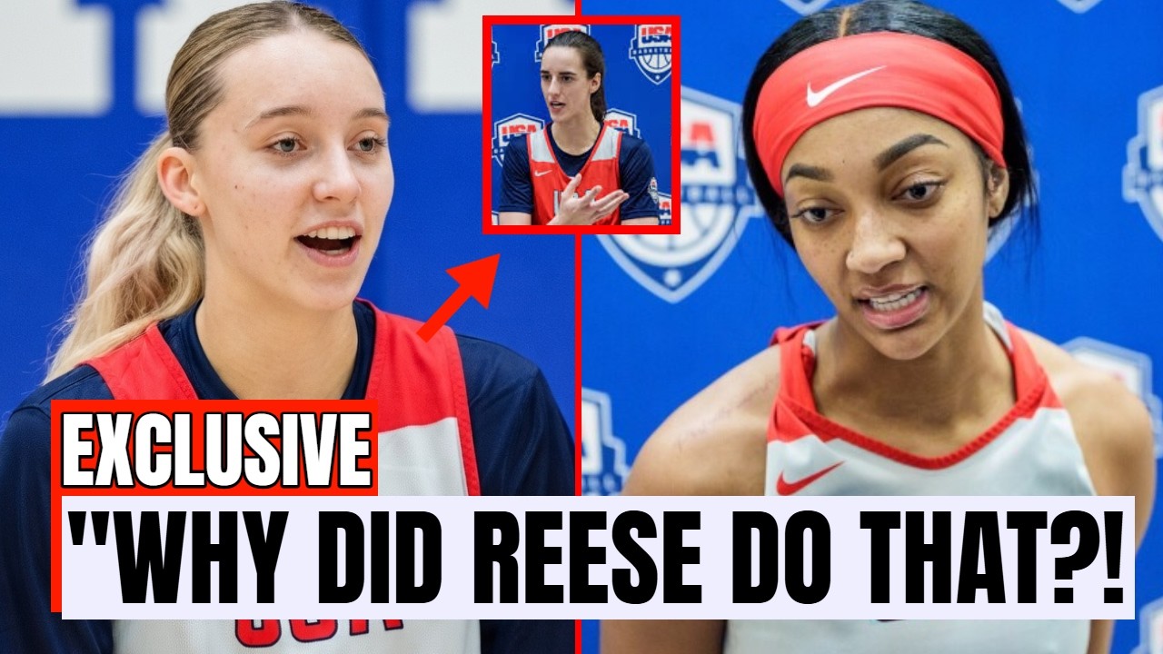 TEAM USA ERUPTS After Angel Reese SABOTAGES Caitlin Clark vs Puerto Rico! Locker Room Tension LEAKED
