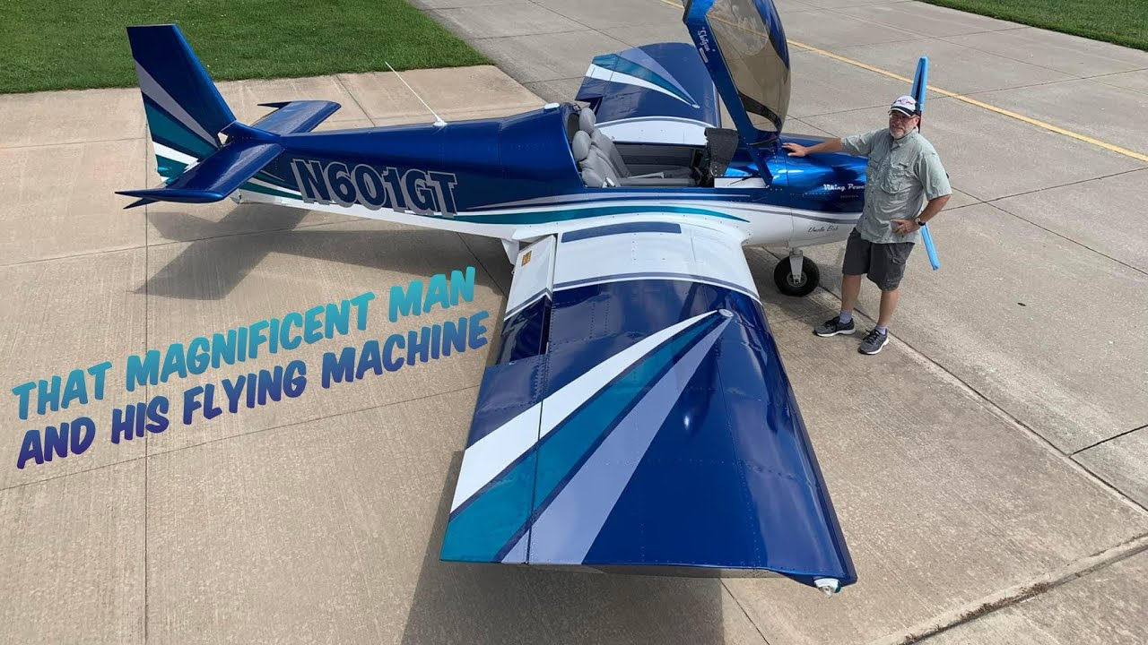 Этот великолепный человек и его летательный аппарат