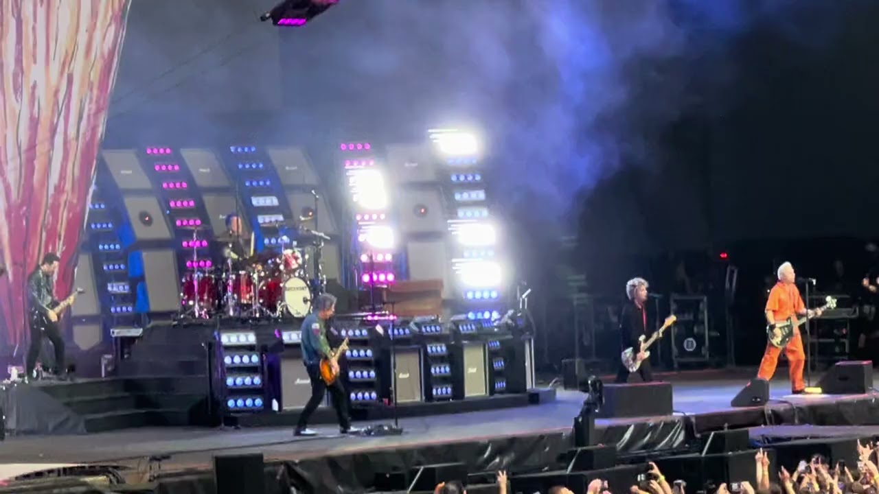 Green Day - Pulling Teeth / Basket Case / She - London Wembley Stadium - 29 June 2024