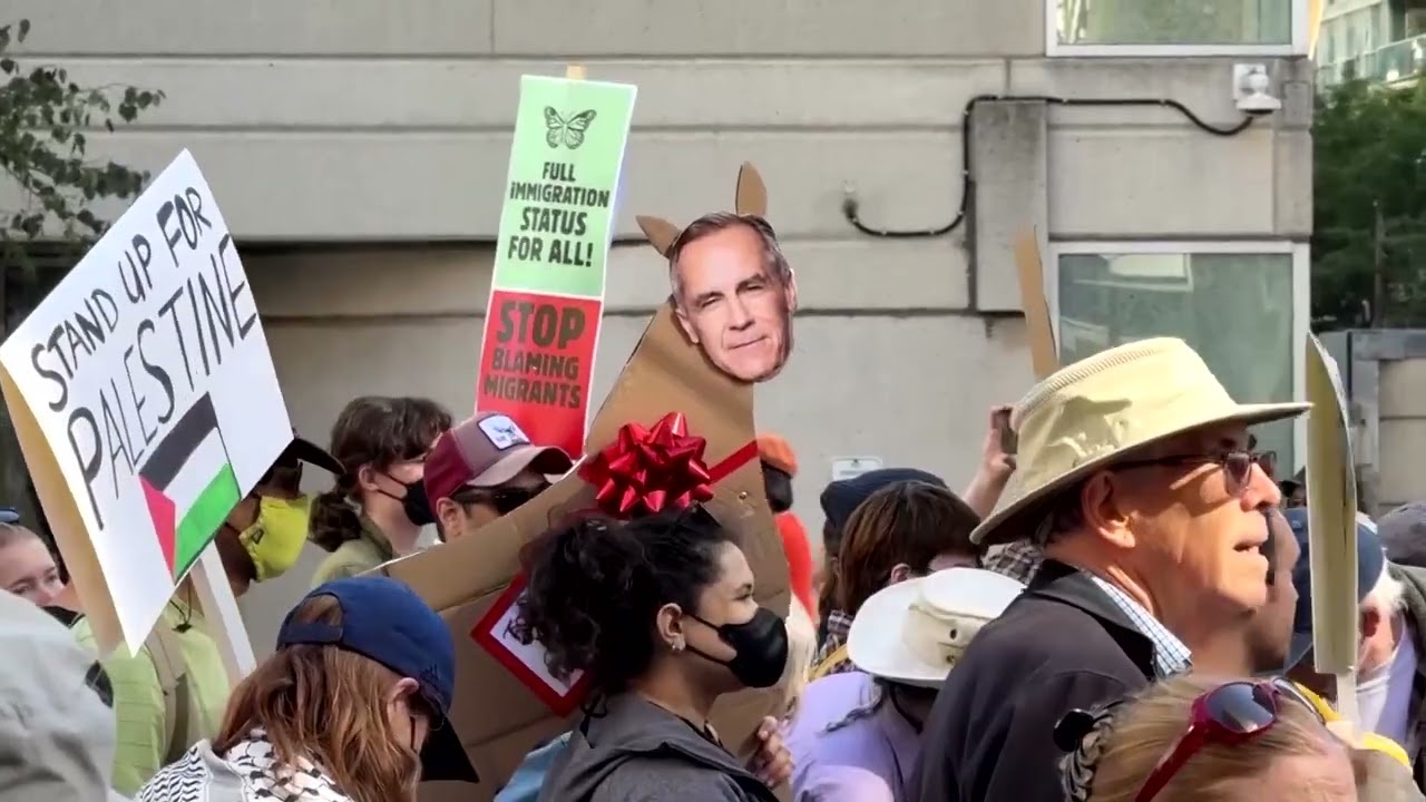 Canadian protests target Carney's political agenda | REUTERS