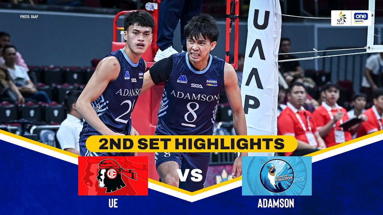 UE vs AdU | SET 2 HIGHLIGHTS | UAAP SEASON 88 MEN’S VOLLEYBALL | FEB. 21, 2026