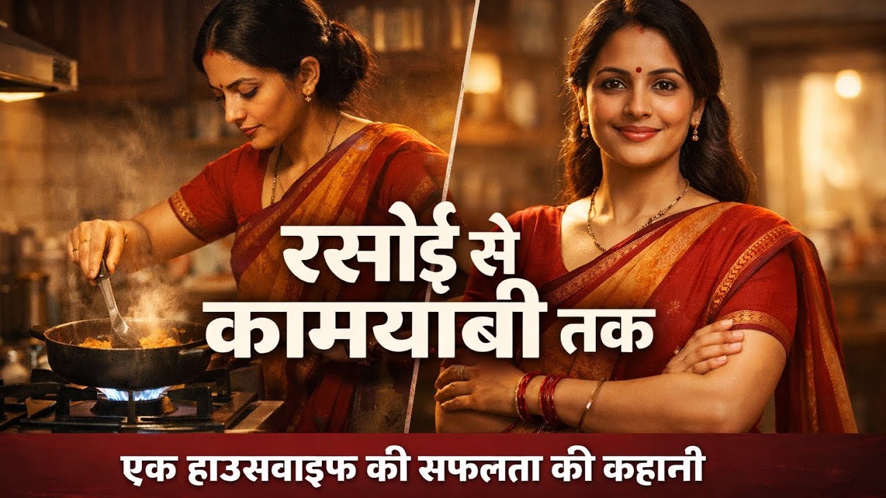 Rasoi Se Kamyabi Tak | Ek Housewife Ki Safalta Ki Kahani । Housewife motivational story 