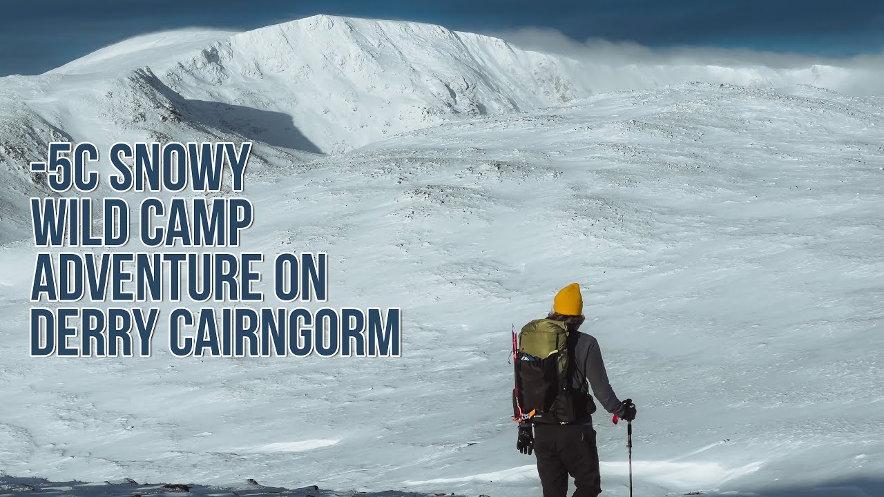 Snowy Winter Wild Camp | -5C and Cosy on Derry Cairngorm