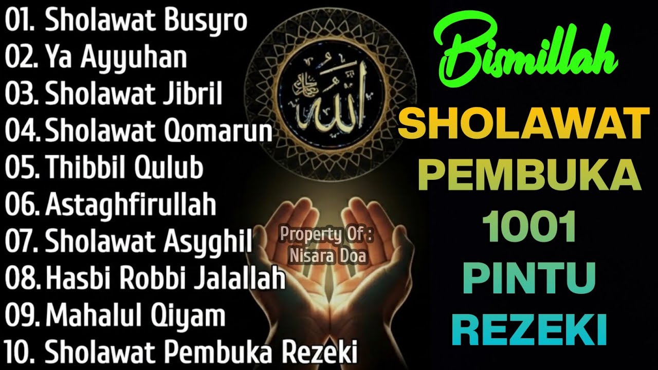 KUMPULAN SHOLAWAT NABI PENGUNDANG REZEKI TERBARU 2026 | Sholawat Jibril, Sholawat Busyro, Nariyah