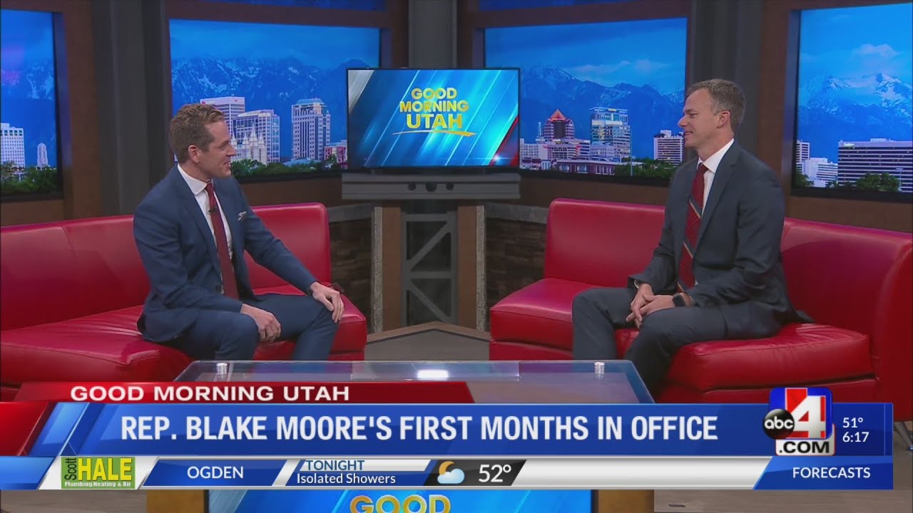 Representative Blake Moore talks about his first months in office