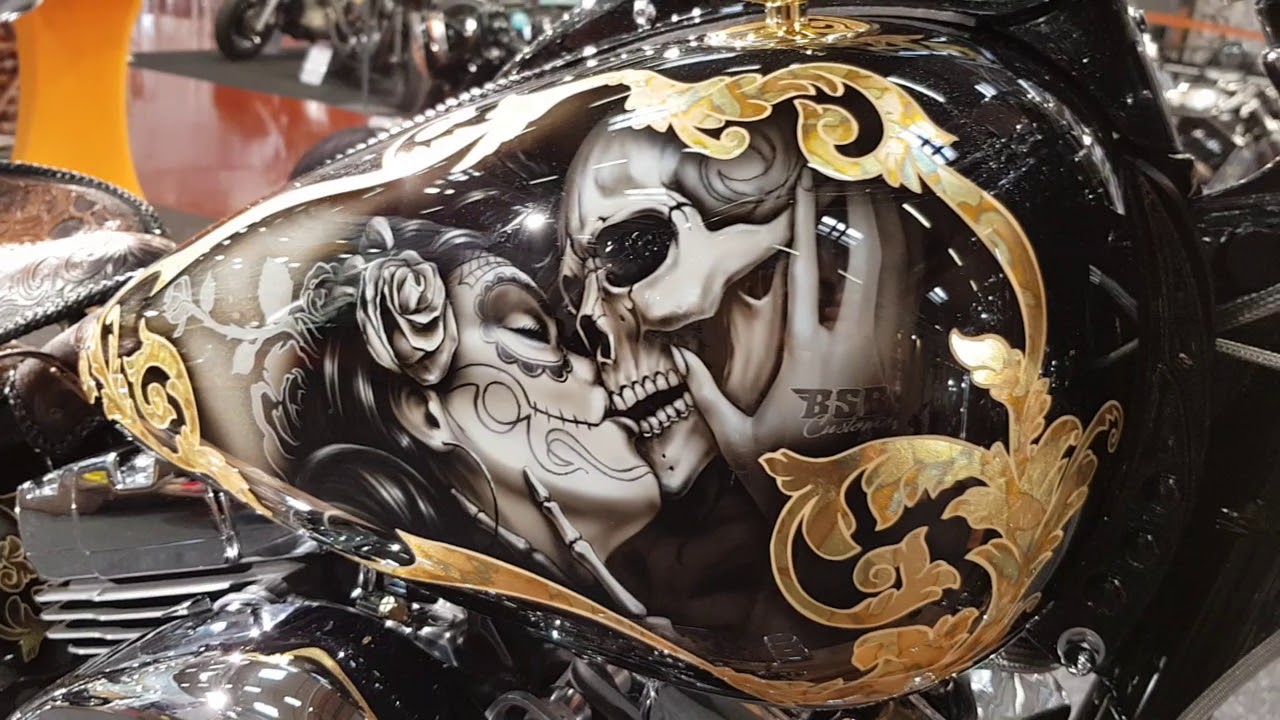 Harley Davidson Chicano by BSB Customs Custombikeshow 2017
