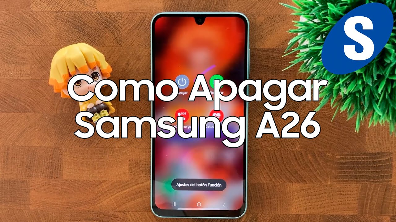 Como Apagar o Reiniciar un Samsung A26 - Samsungizate