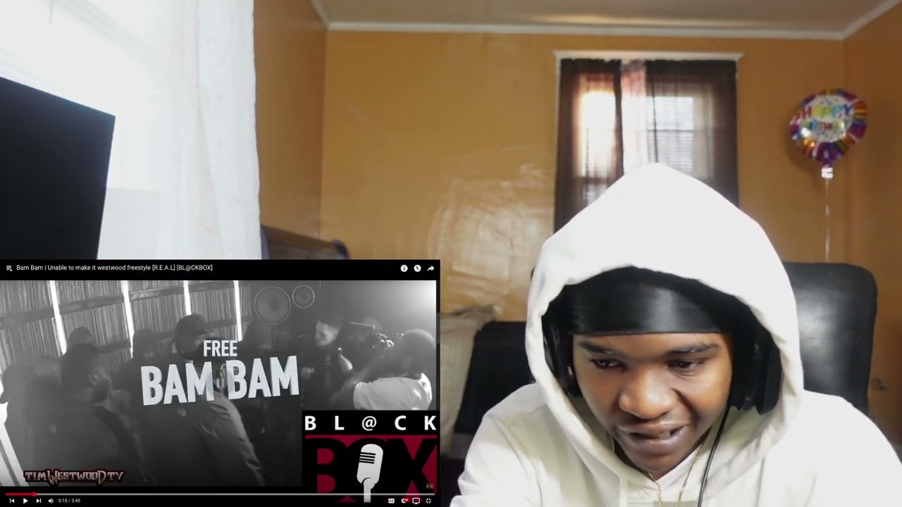 UK Rap Reaction Bam Bam | Unable to make it westwood freestyle [BL@CKBOX] American Reacts