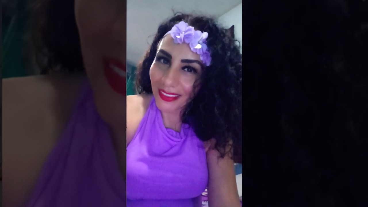 la Magia de la Danza Aamaal Aasiyah 🦋 💜💜 #love #mirada #bailarina #