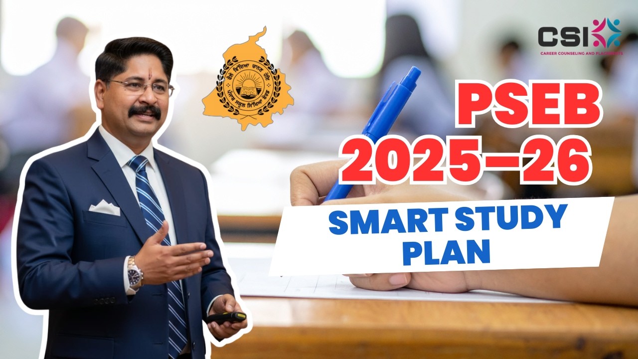 PSEB Board Exam 2025–26 Preparation Guide |Smart Study Plan, Timetable, Revision Strategy &Exam Tips
