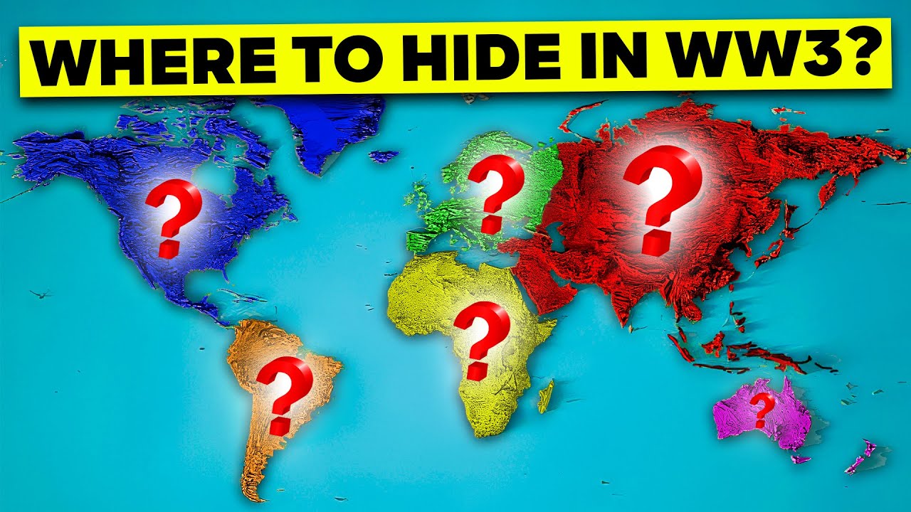 Safest Countries in Each Continent During WW3