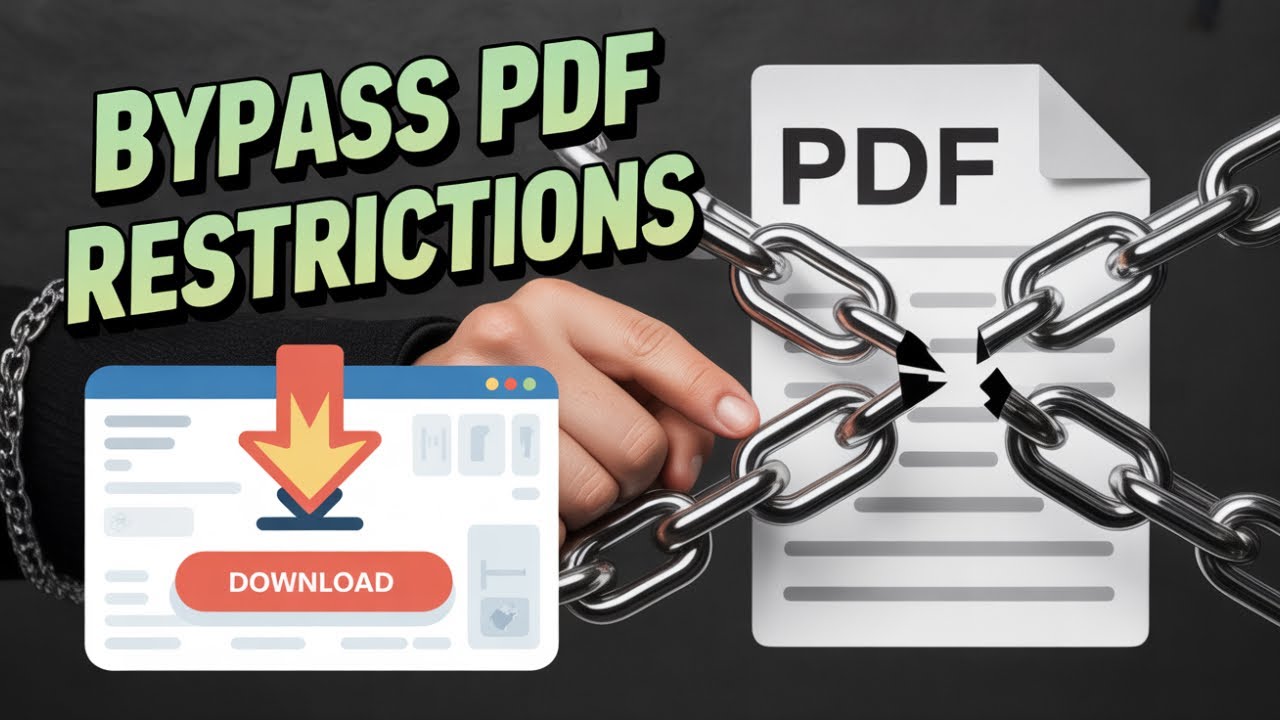 How to download a PDF when a website doesn't let? - Как скачать PDF, если сайт не позволяет?
