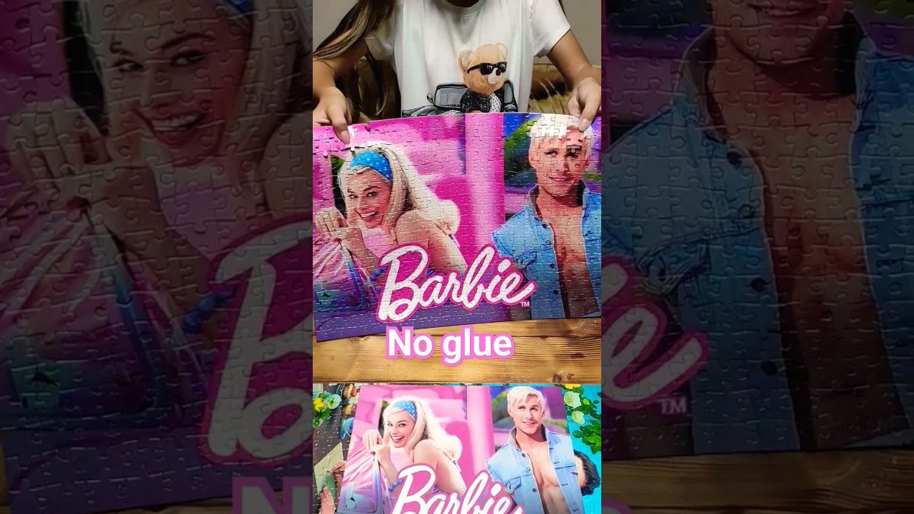 Barbie and Ken Movie Jigsaw Puzzle Pick Up Challenge #barbie