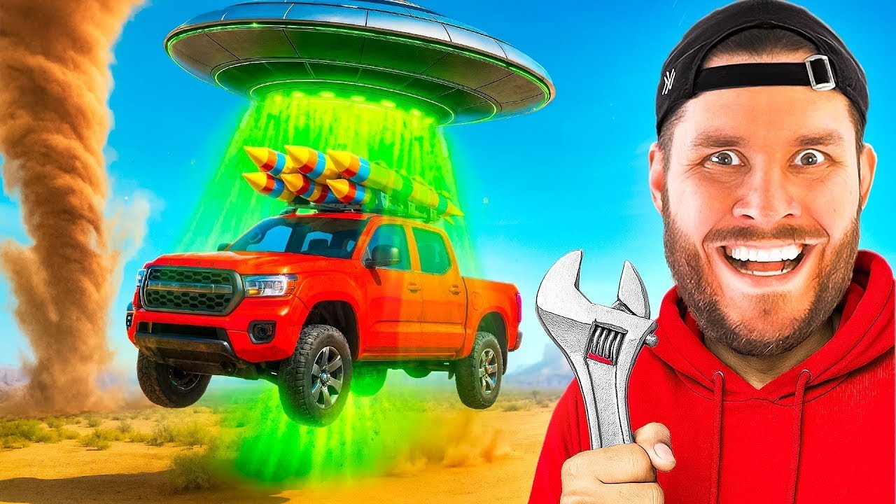 Mein RAKETEN AUTO SCHAFFT DAS ENDE DER STRAßE *OMG*