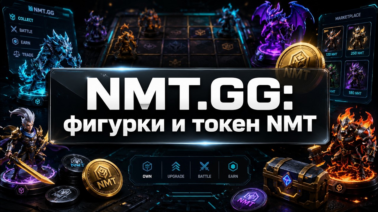 NMT.GG: крипто игра с маркетплейсом и play2earn токеном NMT (vs RollerCoin, Axie Infinity) обзор