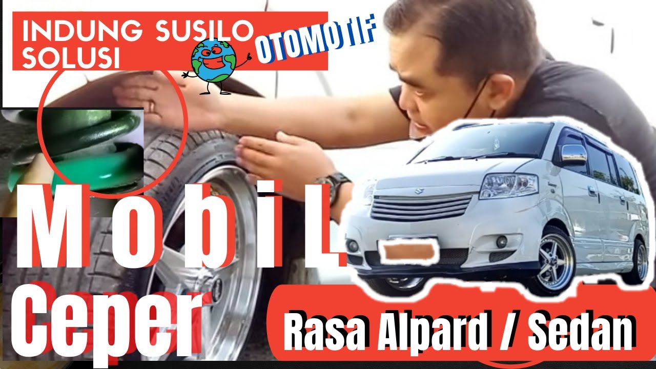 Modifikasi Mobil Ceper Costum APV Shockbreaker Rasa Alpard/Sedan | Setelah Tahu Semua Pengen Ceperin