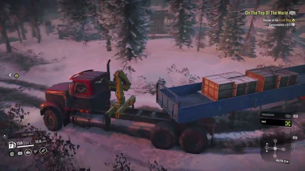 SnowRunner  سنو رنر الجزء 2-11&12&13 ما اتعودت انزلكم في طور القصه اكثر من مقطع .. | Part 2-11&12&13