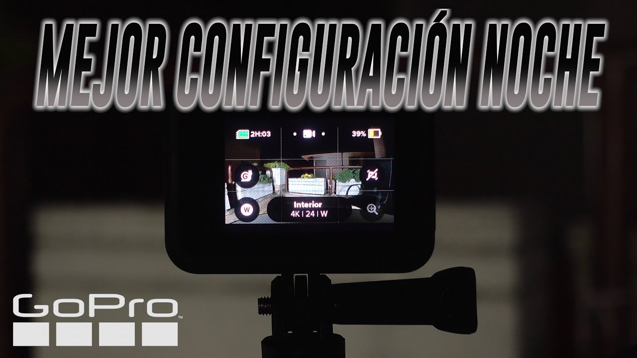📸MEJOR CONFIGURACIÓN GOPRO de NOCHE (Hero 8 Black y anteriores)