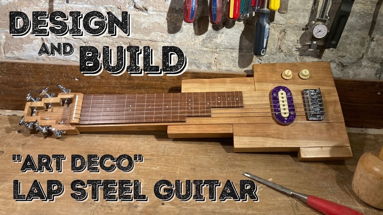 DIY Lap Steel Guitar Build Art Deco Design